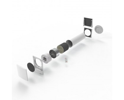 Рекуператор Ventoxx Harmony 0,5м пульт дистанційного керування LED-індикація пластикова решітка Рекуператор Ventoxx Harmony 0,5м пульт дистанційного керування LED-індикація пластикова решітка