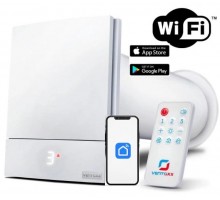 Рекуператор Ventoxx Harmony Smart 0,5м пульт дистанционного управления Wi-Fi LED-индикация пластиковая решетка