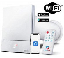 Рекуператор Ventoxx Harmony Smart 0,75м пульт дистанционного управления Wi-Fi LED-индикация пластиковая решетка