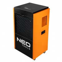 Осушитель воздуха промышленный Neo Tools 90-162 90л/сутки 310м кв 500м куб/ч 1000Вт LCD дисплей эл.управление таймер IP22