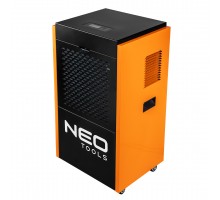 Осушувач повітря промисловий Neo Tools 90-162 90л/добу 310м кв 500м куб/год 1000Вт LCD дисплей ел.керування таймер IP22
