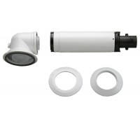 Комплект коаксиальный Bosch 7738112495 FC-Set60-C13x горизонтальный для конденсационных котлов, длина 1200 мм, диаметр 60/100 мм.