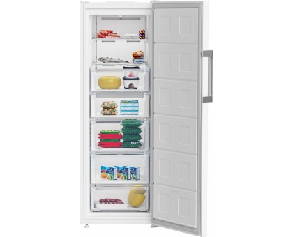 Морозильная камера Beko B1RFNE293W, 171x60x71, 260л, 1дв., A+, NF, белый