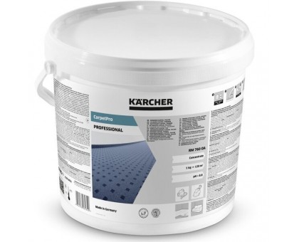 Средство порошковое для чистки ковров Karcher 6.295-847.0 RM 760 CarpetPro, 10кг Средство порошковое для чистки ковров Karcher 6.295-847.0 RM 760 CarpetPro, 10кг