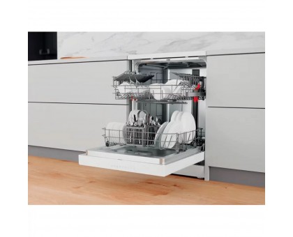 Посудомоечная машина Whirlpool W2FHD624, 14компл., A++, 60см, дисплей, инв., белый