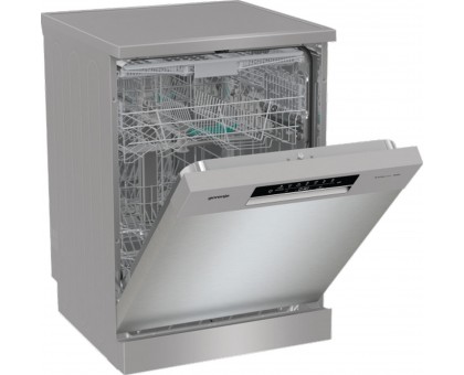 Посудомоечная машина Gorenje GS643D90X, 16компл., A+++, 60см, дисплей, 3 корзины, AquaStop, серый Посудомоечная машина Gorenje GS643D90X, 16компл., A+++, 60см, дисплей, 3 корзины, AquaStop, серый