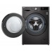 Стирально-сушильная машина LG F4V9RC9P фронтальная, 10.5(7)кг, 1400, А, 56см, дисплей, пар, инвертор, черный