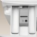 Стирально-сушильная машина Electrolux EW9W161BUC фронтальная, 10(6)кг, 1600, А, 63см, дисплей, пар, инвертор, heat pump, белый