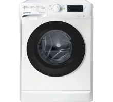 Пральна машина Indesit OMTWSE61051WKUA фронтальна, 6кг, 1000, A+++, 43см, дисплей, люк чорний, білий