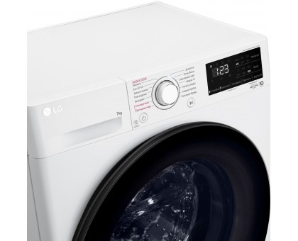 Стиральная машина LG F2V3HS7WW фронтальная, 7кг, 1200, A+++, 48см, дисплей, пар, инвертор, белый