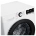 Пральна машина LG F4V3RS6WW фронтальна, 10.5кг, 1400, A+++, 57см, дисплей, пара, інвертор, білий