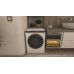 Стиральная машина Haier HW50-BP12307 фронтальная, 5кг, 1200, A+++, 44см, дисплей, инвертор, люк черный, высота 70см, белый
