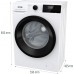 Пральна машина Gorenje WNHEI74SAS фронтальна, 7кг, 1400, A+++, 47см, дисплей, пара, інвертор, білий