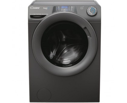 Пральна машина Candy RP4476BWMRR/1-S фронтальна, 7кг, 1400, A+++, 45см, дисплей, пара, інвертор, cріблястий