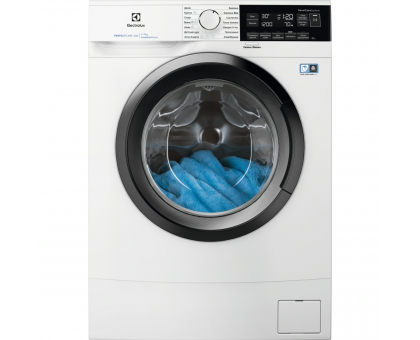 Пральна машина Electrolux EW6SM347DU фронтальна, 7кг, 1400, A+++, 48см, дисплей, інвертор, білий Пральна машина Electrolux EW6SM347DU фронтальна, 7кг, 1400, A+++, 48см, дисплей, інвертор, білий