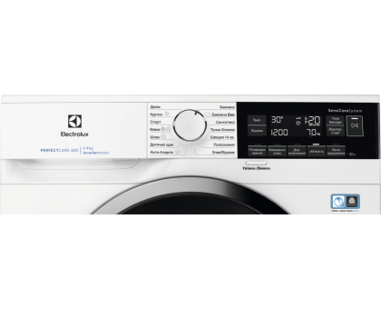 Пральна машина Electrolux EW6SM347DU фронтальна, 7кг, 1400, A+++, 48см, дисплей, інвертор, білий Пральна машина Electrolux EW6SM347DU фронтальна, 7кг, 1400, A+++, 48см, дисплей, інвертор, білий