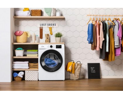 Пральна машина Gorenje WPNEI84SBSWIFI фронтальна, 8кг, 1400, A+++, 46,5см, дисплей, інвертор, пара, Wi-Fi, білий Пральна машина Gorenje WPNEI84SBSWIFI фронтальна, 8кг, 1400, A+++, 46,5см, дисплей, інвертор, пара, Wi-Fi, білий