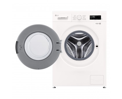 Пральна машина LG F2Y1HS3W фронтальна, 7кг, 1200, A+++, 44см, дисплей, пара, інвертор, білий
