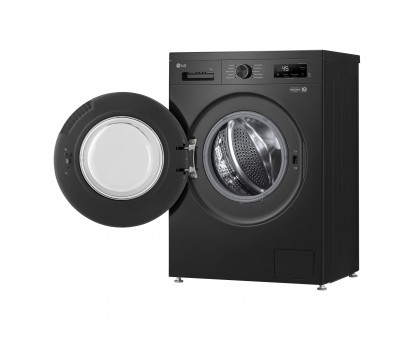 Пральна машина LG F2Y1HS5J фронтальна, 7кг, 1200, A+++, 44см, дисплей, пара, інвертор, чорний