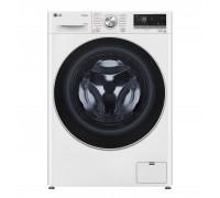 Прально-сушильна машина LG F4V7VG1W фронтальна, 9(6)кг, 1400, А, 56см, дисплей, пара, інвертор, білий