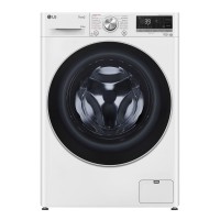 Стирально-сушильная машина LG F4V7VG1W фронтальная, 9(6)кг, 1400, А, 56см, дисплей, пар, инвертор, белый
