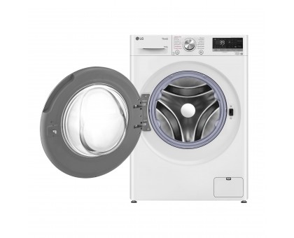 Стирально-сушильная машина LG F4V7VG1W фронтальная, 9(6)кг, 1400, А, 56см, дисплей, пар, инвертор, белый Стирально-сушильная машина LG F4V7VG1W фронтальная, 9(6)кг, 1400, А, 56см, дисплей, пар, инвертор, белый