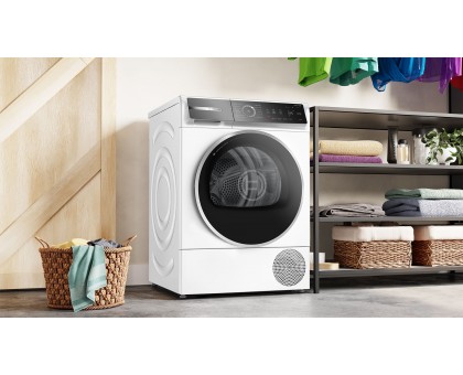 Сушильна машина Bosch WQB245B0UA тепловий насос, 9кг, A+++, 61см, дисплей, білий Сушильна машина Bosch WQB245B0UA тепловий насос, 9кг, A+++, 61см, дисплей, білий