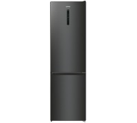 Холодильник з нижн. мороз. камерою Gorenje NRK620EABXL4, 200х60х60см, 2 двері, 235( 96)л, А++, Total NF , Зона св-ті, Зовн. Дисп