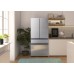 Холодильник SBS Gorenje NRM8181UX NRM8181UX, франц.дверцята, 182x80x71см, 2 дв., Х- 299л, М- 122л, A+, NF,  Інвертор, Дисплей, Сірий