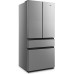 Холодильник SBS Gorenje NRM8181UX NRM8181UX, франц.дверцята, 182x80x71см, 2 дв., Х- 299л, М- 122л, A+, NF,  Інвертор, Дисплей, Сірий