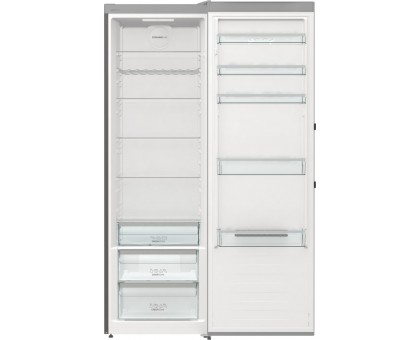 Холодильна камера Gorenje R619EAXL6, 185x60х66, 398л, А++, дисплей, зона св-ті, матовий нерж