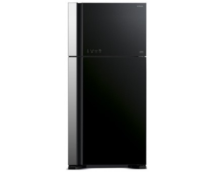 Холодильник Hitachi R-VG660PUC7-1GBK с верхн. мороз., 184x86х74, холод.отд.-405л, мороз.отд.-145л, 2дв., А++, NF, инв., зона нулевая, черный (стекло) Холодильник Hitachi R-VG660PUC7-1GBK с верхн. мороз., 184x86х74, холод.отд.-405л, мороз.отд.-145л, 2дв., А++, NF, инв., зона нулевая, черный (стекло)