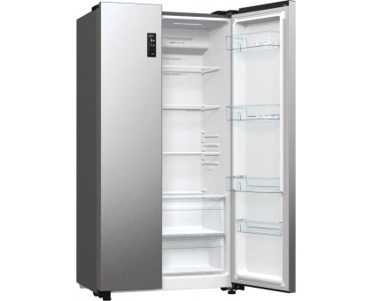 Холодильник SBS Gorenje NRR9185EAXL, 179х67х92см, 2 дв., 356(191)л, А++, NF+, Инв. , Зона св-ти, Внешн.диспл, матовый серый Холодильник SBS Gorenje NRR9185EAXL, 179х67х92см, 2 дв., 356(191)л, А++, NF+, Инв. , Зона св-ти, Внешн.диспл, матовый серый