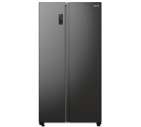 Холодильник SBS Gorenje NRR9185EABXL, 179х67х92см, 2 двері, 356(191)л, А++, NF+, Інв., Зона св-ті, Зовн. Диспл, чорний