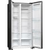 Холодильник SBS Gorenje NRR9185EABXL, 179х67х92см, 2 двері, 356(191)л, А++, NF+, Інв., Зона св-ті, Зовн. Диспл, чорний