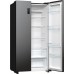Холодильник SBS Gorenje NRR9185EABXL, 179х67х92см, 2 двері, 356(191)л, А++, NF+, Інв., Зона св-ті, Зовн. Диспл, чорний