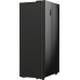 Холодильник SBS Gorenje NRR9185EABXL, 179х67х92см, 2 двері, 356(191)л, А++, NF+, Інв., Зона св-ті, Зовн. Диспл, чорний