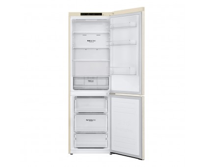 Холодильник LG GC-B459SECL с нижн. мороз., 186x60х68, холод.отд.-234л, мороз.отд.-107л, 2дв., А+, NF, инв., диспл внутр., зона св-ти, бежевый Холодильник LG GC-B459SECL с нижн. мороз., 186x60х68, холод.отд.-234л, мороз.отд.-107л, 2дв., А+, NF, инв., диспл внутр., зона св-ти, бежевый