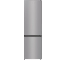 Холодильник з нижн. мороз. камерою Gorenje NRK6202ES4, 200х60х60см, 2 двері, 235(96)л, А++, NoFrost+, Зона св-ті, сірий