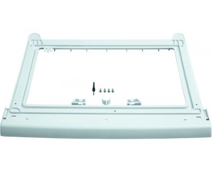 Комплект монтажний Bosch WTZ20410 для з'єднання пральної машини з сушильною машиною, білий