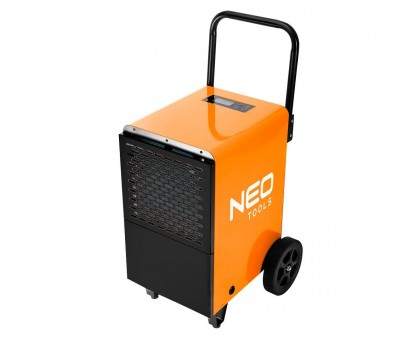 Осушитель воздуха промышленный Neo Tools 90-160 50л/сутки 180м кв 300м куб/ч 750Вт LCD дисплей эл.управление таймер IP22