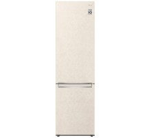 Холодильник LG GC-B509SECL с нижн. мороз., 203x60х68, , холод.отд.-277л, мороз.отд.-107л, 2дв., А+, NF, инв., диспл внутр., зона св-ти, бежевый