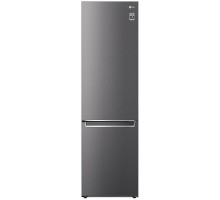 Холодильник LG GC-B509SLCL с нижн. мороз., 203x60х68, , холод.отд.-277л, мороз.отд.-107л, 2дв., А+, NF, инв., диспл внутр., зона св-ти, серый темный