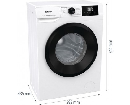 Пральна машина Gorenje W3NGPI72SBS фронтальна, 7кг, 1200, A++, 43.5см, дисплей, пар, інвертор, білий Пральна машина Gorenje W3NGPI72SBS фронтальна, 7кг, 1200, A++, 43.5см, дисплей, пар, інвертор, білий