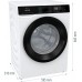 Стирально-сушильная машина Gorenje WD2PA854ADW фронтальная, 8(5)кг, 1400, A+, 51см, дисплей, инвертор, Wi-Fi, белый