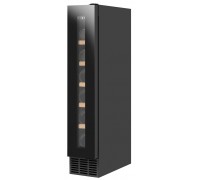 Холодильник Philco PW6GBI для вина, 81.3х57х52.5, холод.відд.-26л, зон - 1, бут-6, диспл, підсвітка, чорний