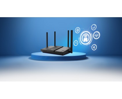 Маршрутизатор ASUS 90IG09U0-MO3S00 RT-BE50 BE3600 3xGE LAN, 2,5xGE WAN, MESH Маршрутизатор ASUS 90IG09U0-MO3S00 RT-BE50 BE3600 3xGE LAN, 2,5xGE WAN, MESH