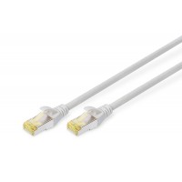 Патч-корд DIGITUS CAT 6a S-FTP, 30м, AWG 26/7, Cu, LSZH, серый