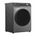 Прально-сушильна машина Hitachi BD-D802HVOS фронтальна, 8(5)кг, 1400, A, 60см, дисплей, пара, інвертор, cріблястий