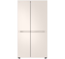 Холодильник LG GC-B257KEHW SBS, 179x91х74, холод.отд.-422л, мороз.отд.-236л, 2дв., А+, NF, инв., диспл внутр., бежевый